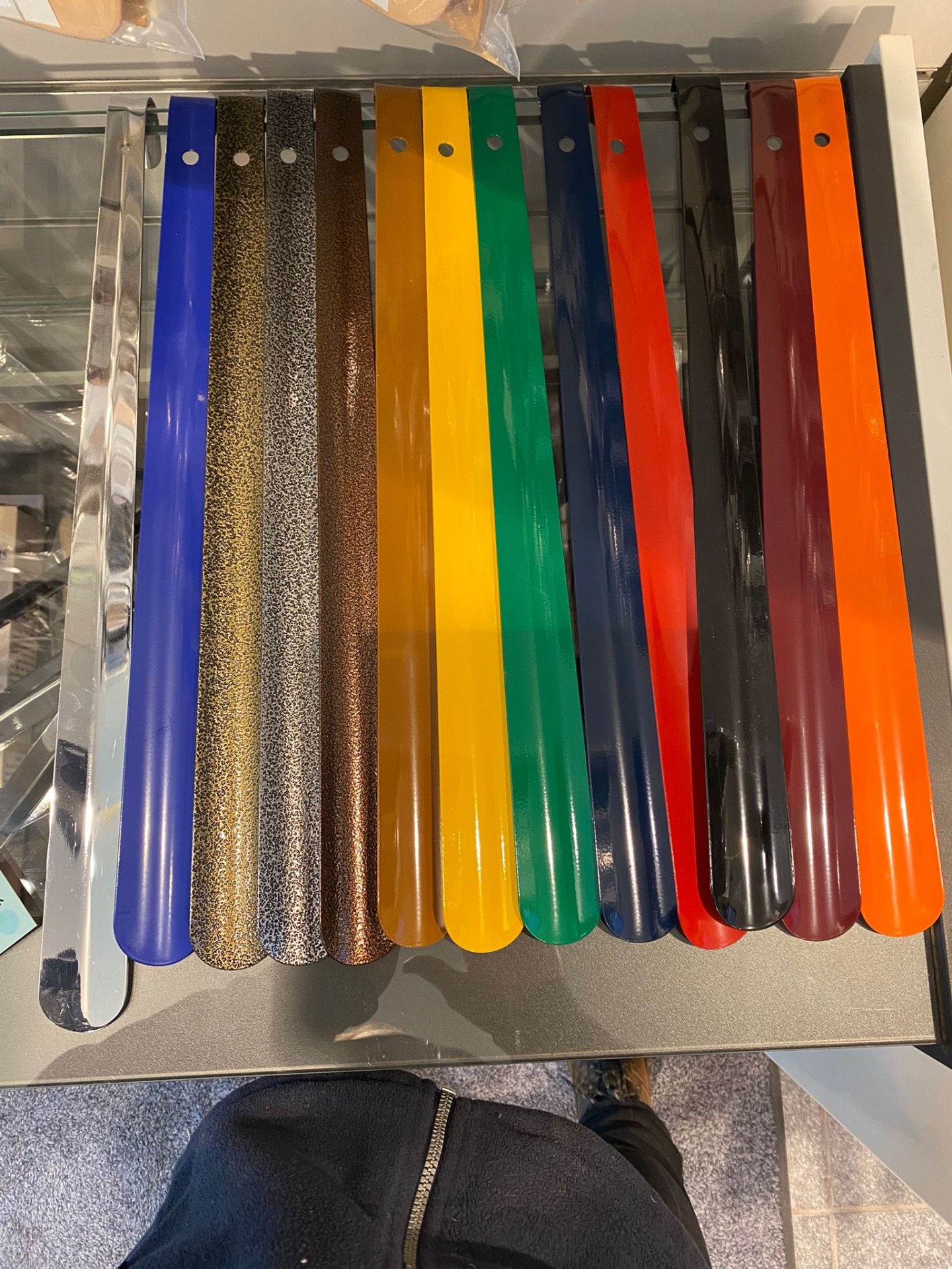 Schoenlepels in diverse kleuren